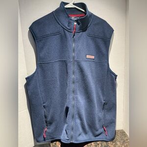 Vineyard Vines Navy and Red Vest